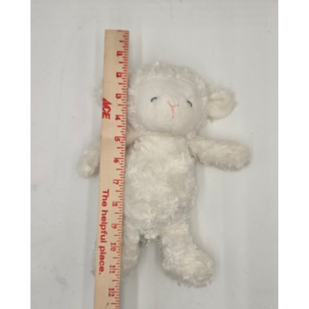 Carter's White Lamb Musical Plush Stuffed Animal Soft Sheep Toy Kids Preferred